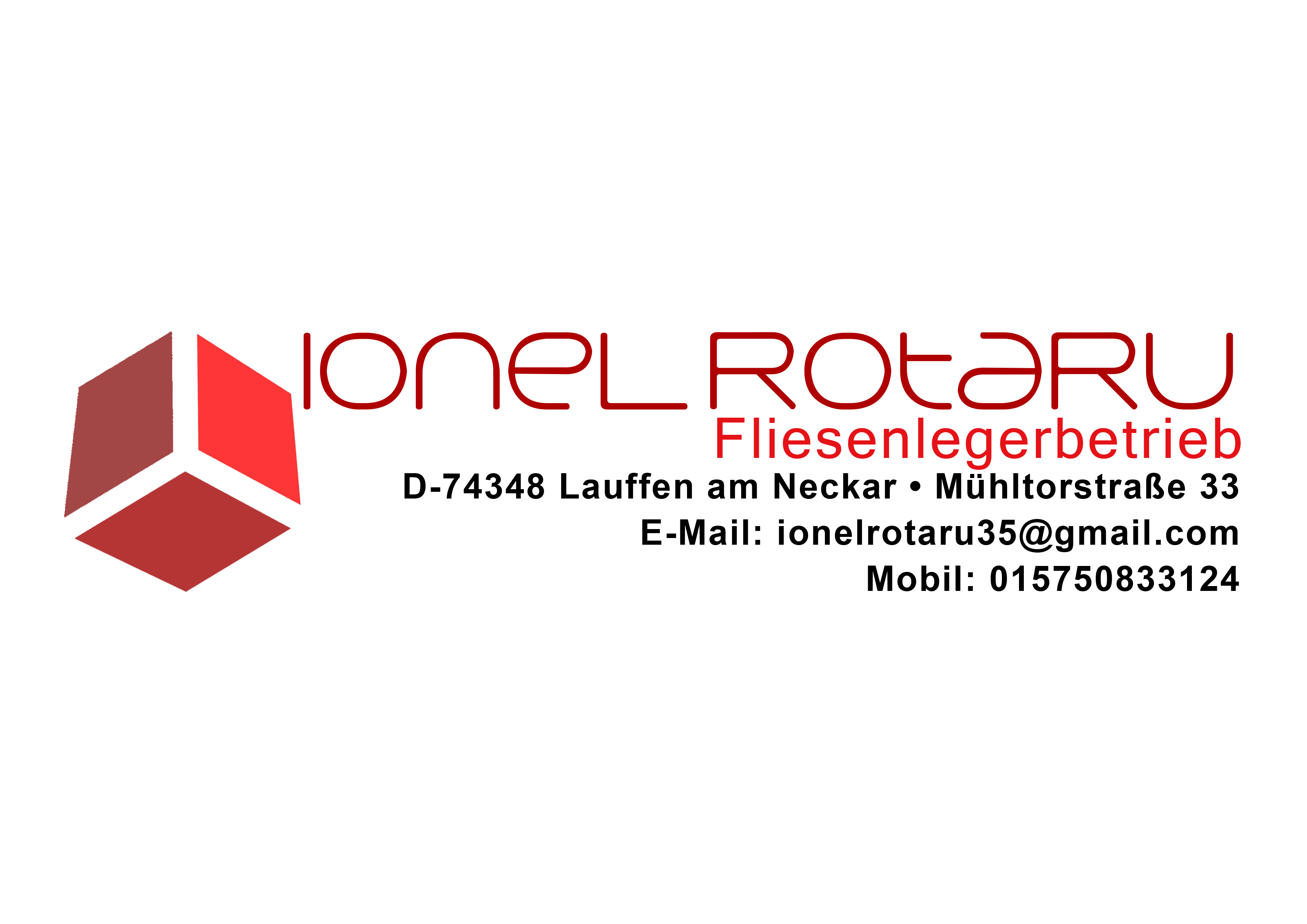 Ionel Rotaru Fliesenlegerbetrieb